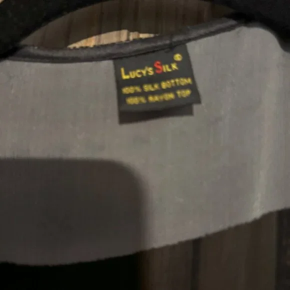 Lucy’s Silk Sequined Long Cover Up in Black - Picture 3 of 9